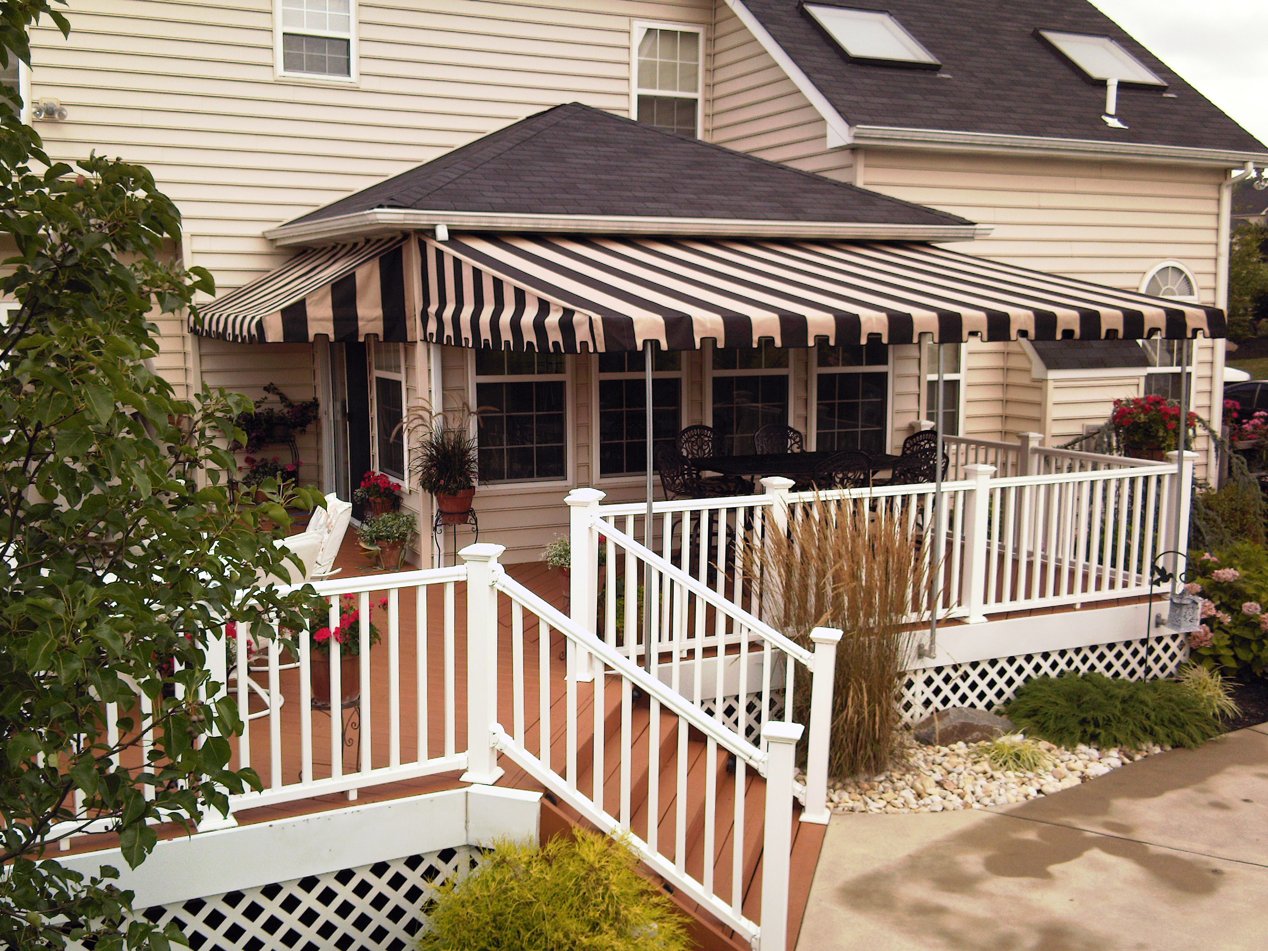 Residential Wall Mounted Porch Fixed Patio Canopies Humphrys Awnings
