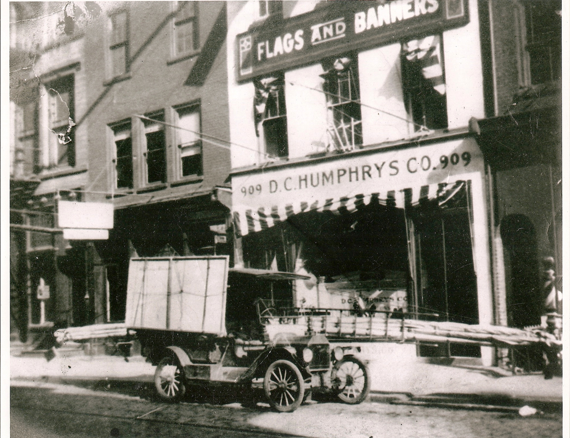 humphrys awnings in the early 20th century